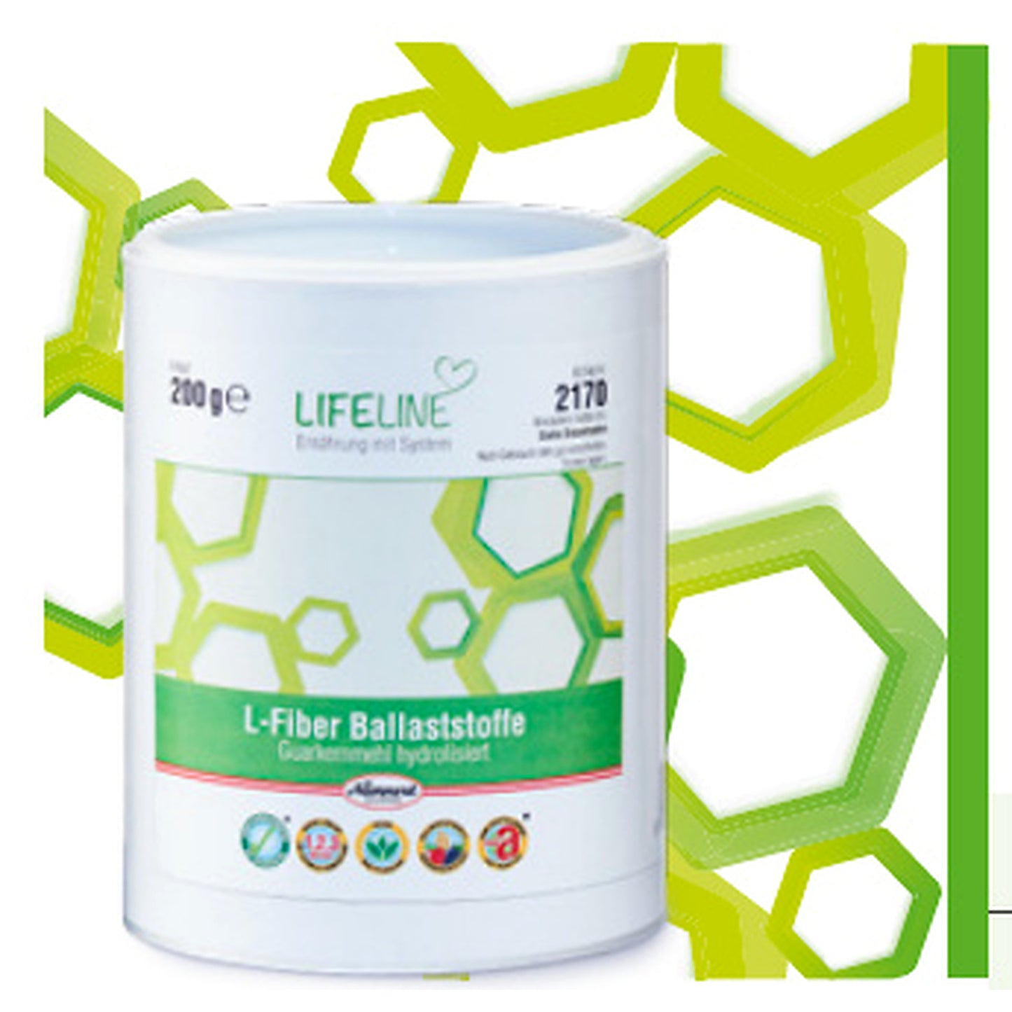 Fibre alimentare L-Fibre, cutie 200 g