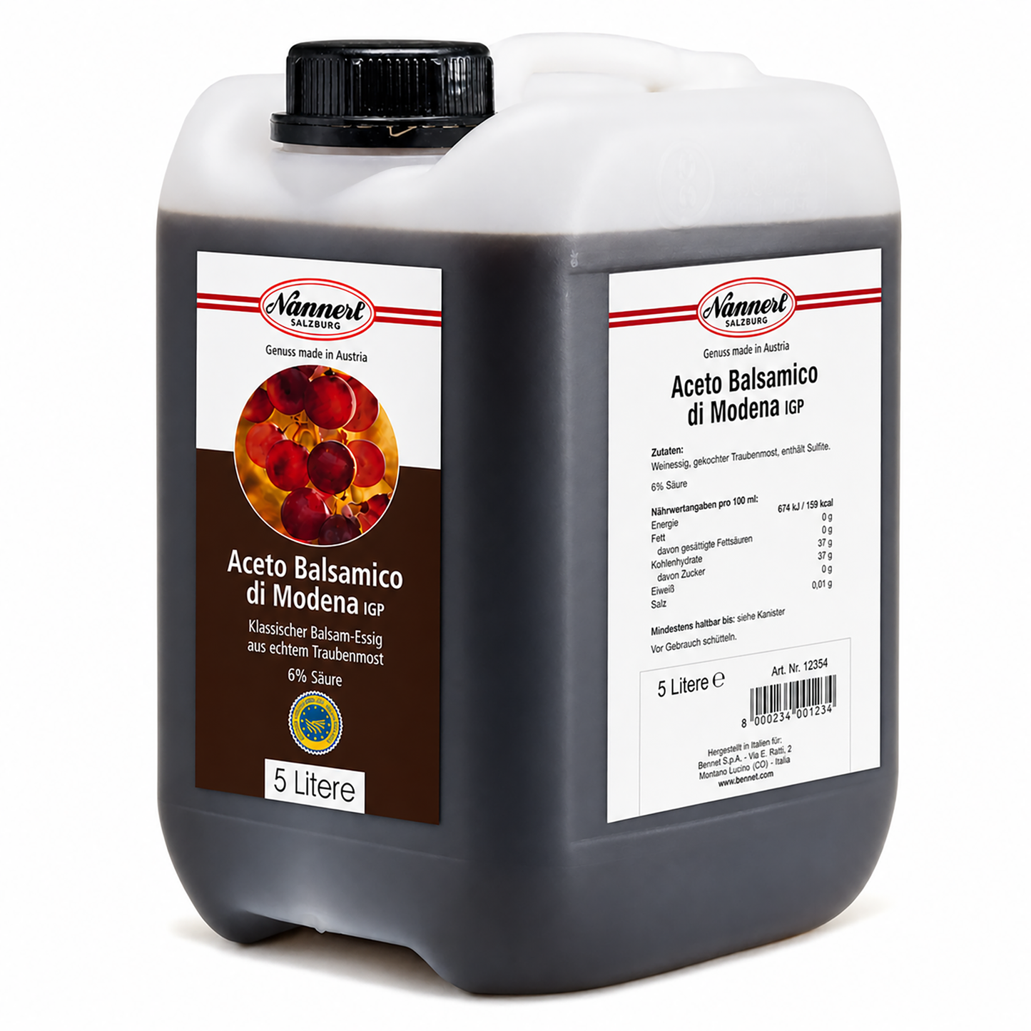 Imagine produs Oțet balsamic de Modena IGP, bidon 5 L