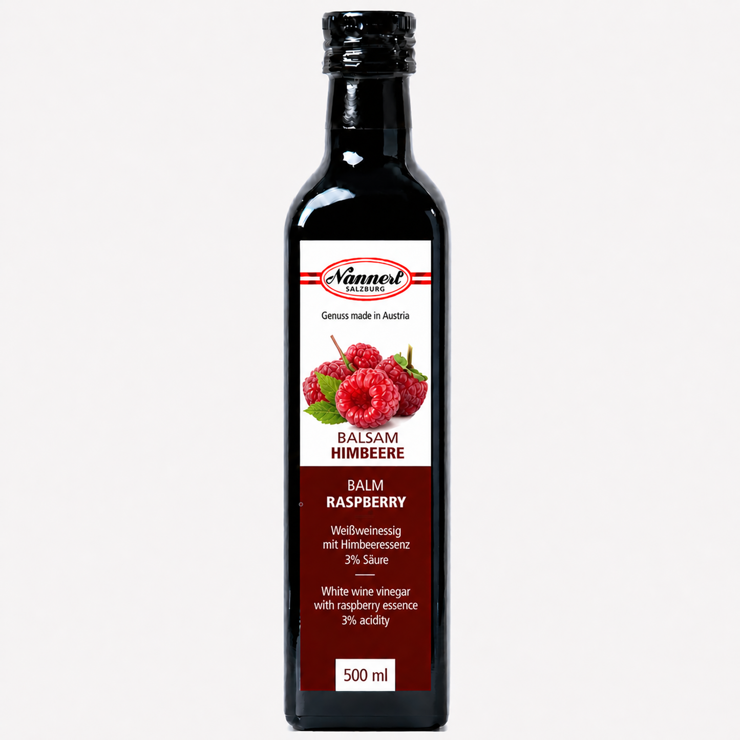 Imagine produs Oțet de zmeură, sticlă 500 ml